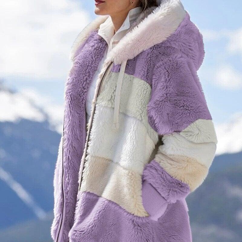 Cappotto trapuntato a contrasto per un calore raffinato