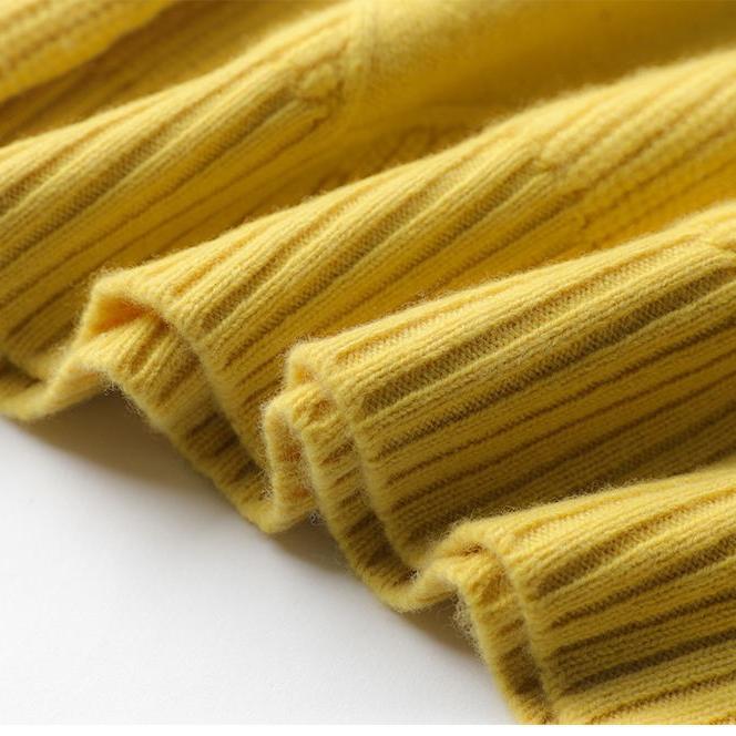 Kasjmier trui met col : Elegantie en comfort voor de winter