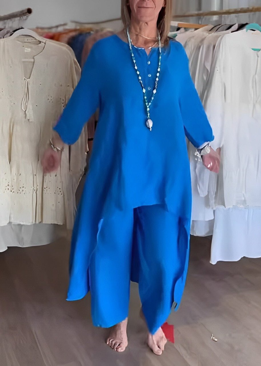 Súprava ľanových nohavíc