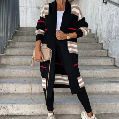 Elegante gestreepte cardigan: gegarandeerd comfort en stijl 